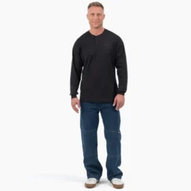 Camiseta Henley de manga larga