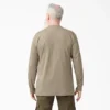 Camiseta Henley de manga larga y tejido grueso Camiseta Henley de manga larga y tejido grueso