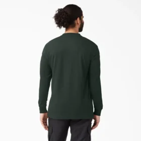 Camiseta Henley de manga larga y tejido grueso