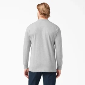 Camiseta Henley de manga larga y tejido grueso