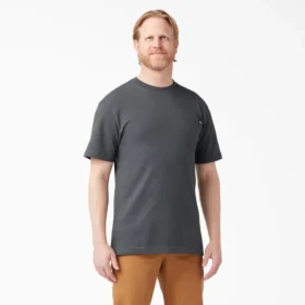 Camiseta ligera de manga corta con bolsillo
