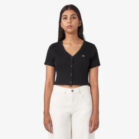 Cardigan Emporia de manga corta para mujer