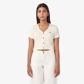Cardigan Emporia de manga corta para mujer