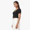 Cardigan Emporia de manga corta para mujer