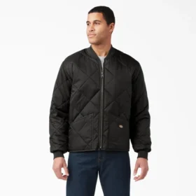Chaqueta acolchada en rombos