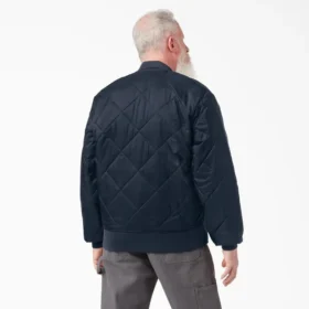 Chaqueta acolchada en rombos
