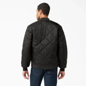 Chaqueta acolchada en rombos
