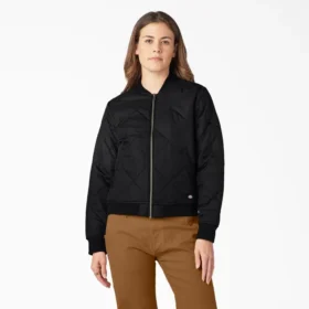 Chaqueta bomber acolchada para mujer