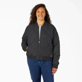 Chaqueta bomber acolchada para mujer tallas grandes