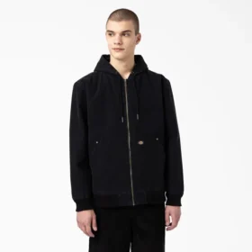 Chaqueta bomber con capucha