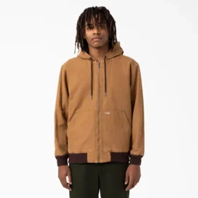 Chaqueta bomber con capucha