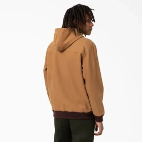 Chaqueta bomber con capucha