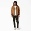 Chaqueta bomber con capucha