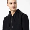 Chaqueta bomber con capucha