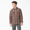 Chaqueta camisa de franela con forro acolchado Chaqueta camisa de franela con forro acolchado