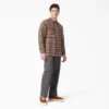 Chaqueta camisa de franela con forro acolchado Chaqueta camisa de franela con forro acolchado
