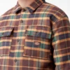 Chaqueta camisa de franela con forro acolchado Chaqueta camisa de franela con forro acolchado