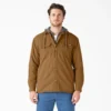 Chaqueta con capucha de lona repelente al agua Chaqueta con capucha de lona repelente al agua