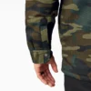 Chaqueta con capucha de lona repelente al agua Chaqueta con capucha de lona repelente al agua