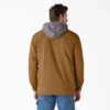 Chaqueta con capucha de lona repelente al agua Chaqueta con capucha de lona repelente al agua