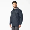 Chaqueta con capucha de lona repelente al agua Chaqueta con capucha de lona repelente al agua