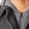 Chaqueta con capucha de lona repelente al agua Chaqueta con capucha de lona repelente al agua