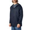 Chaqueta con capucha de nylon forrada de polar Chaqueta con capucha de nylon forrada de polar
