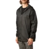 Chaqueta con capucha de nylon forrada de polar Chaqueta con capucha de nylon forrada de polar