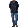 Chaqueta con capucha de nylon forrada de polar Chaqueta con capucha de nylon forrada de polar