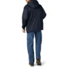 Chaqueta con capucha de nylon forrada de polar Chaqueta con capucha de nylon forrada de polar