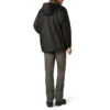 Chaqueta con capucha de nylon forrada de polar Chaqueta con capucha de nylon forrada de polar