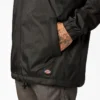 Chaqueta con capucha de nylon forrada de polar Chaqueta con capucha de nylon forrada de polar