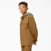 Chaqueta de camisa de lona para niños Chaqueta de camisa de lona para niños