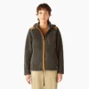 Chaqueta de forro polar de pelo largo para mujer Chaqueta de forro polar de pelo largo para mujer