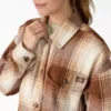 Chaqueta de franela para mujer Chaqueta de franela para mujer