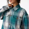 Chaqueta de franela para mujer Chaqueta de franela para mujer