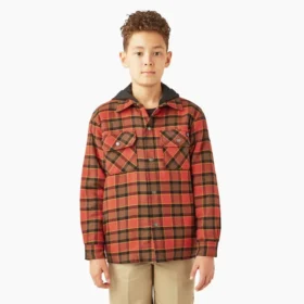 Chaqueta de franela para niño