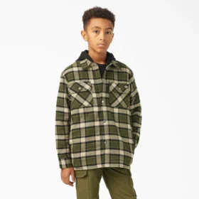 Chaqueta de franela para niño