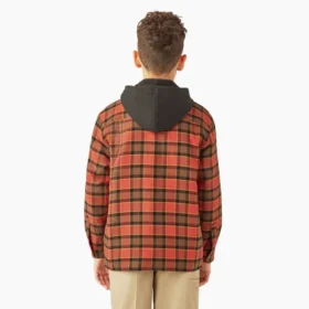 Chaqueta de franela para niño