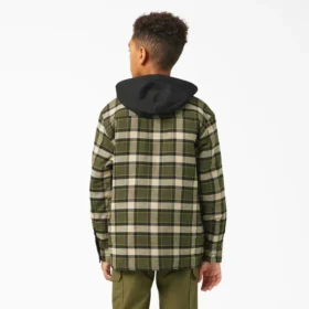 Chaqueta de franela para niño