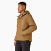 Chaqueta de lona de algodón con forro polar de pelo largo Chaqueta de lona de algodón con forro polar de pelo largo