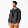 Chaqueta de lona de algodón con forro polar de pelo largo Chaqueta de lona de algodón con forro polar de pelo largo