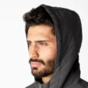 Chaqueta de lona de algodón con forro polar de pelo largo Chaqueta de lona de algodón con forro polar de pelo largo