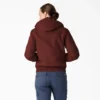 Chaqueta de lona de algodón para mujer con forro polar Chaqueta de lona de algodón para mujer con forro polar