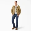 Chaqueta de lona de algodón para mujer con forro polar Chaqueta de lona de algodón para mujer con forro polar