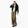 Chaqueta de lona de pato con forro polar para mujer Chaqueta de lona de pato con forro polar para mujer