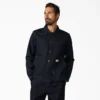 Chaqueta de mezclilla Barn con diseño en espiga y ribete Chaqueta de mezclilla Barn con diseño en espiga y ribete