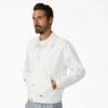 Chaqueta de mezclilla plisada con ribete Chaqueta de mezclilla plisada con ribete