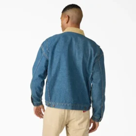 Chaqueta de pintor de mezclilla