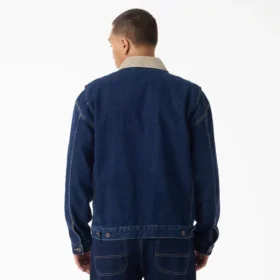 Chaqueta de pintor de mezclilla